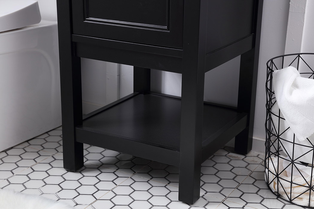 Elegant Bathroom Vanity - Black (VF27019BK)