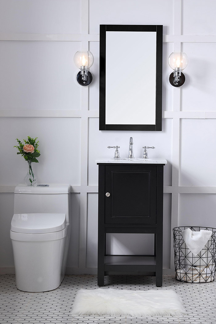 Elegant Bathroom Vanity - Black (VF27019BK)