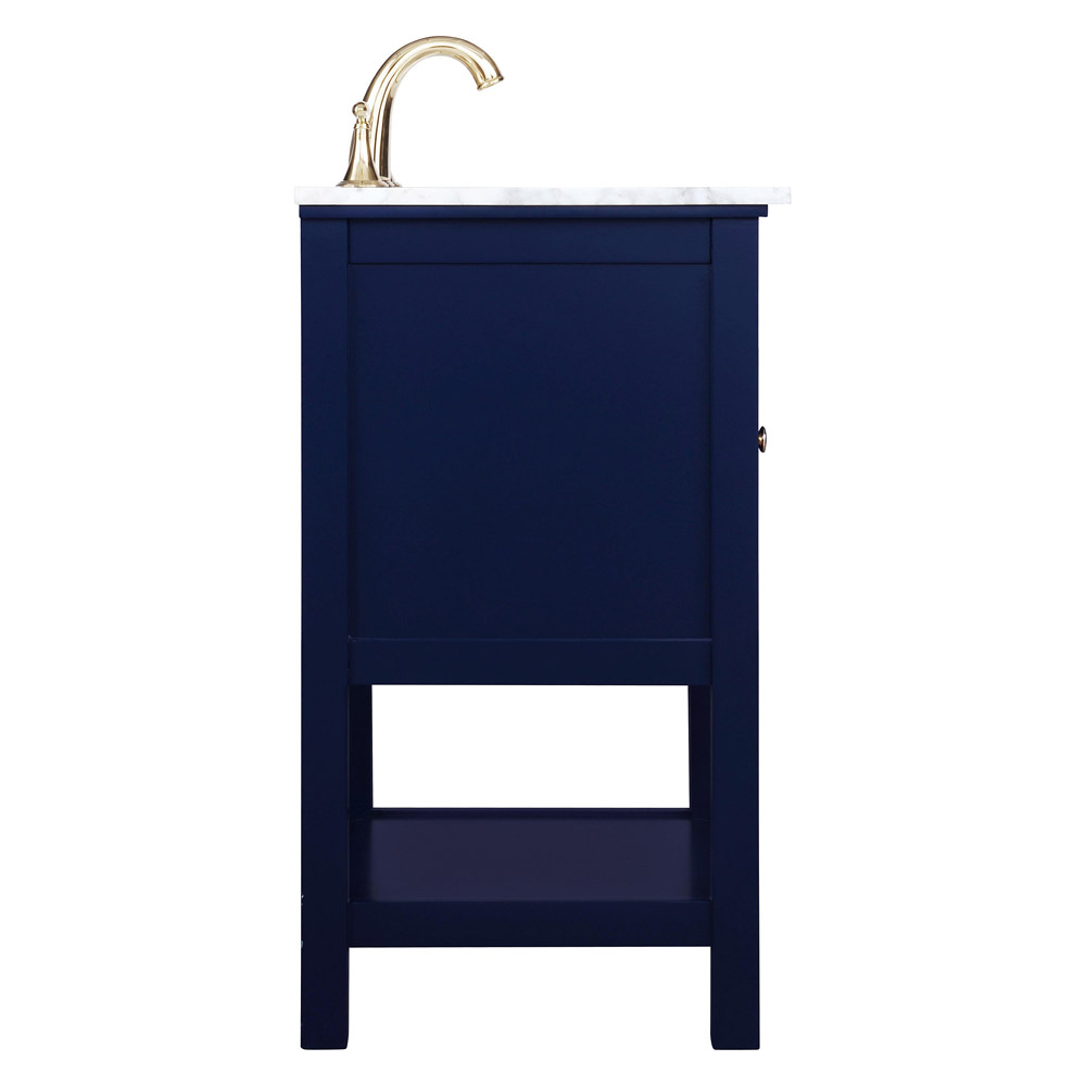 Elegant Bathroom Vanity - Blue (VF27019BL)