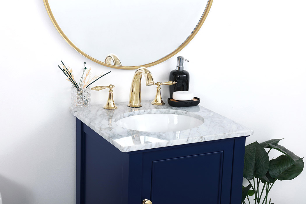 Elegant Bathroom Vanity - Blue (VF27019BL)