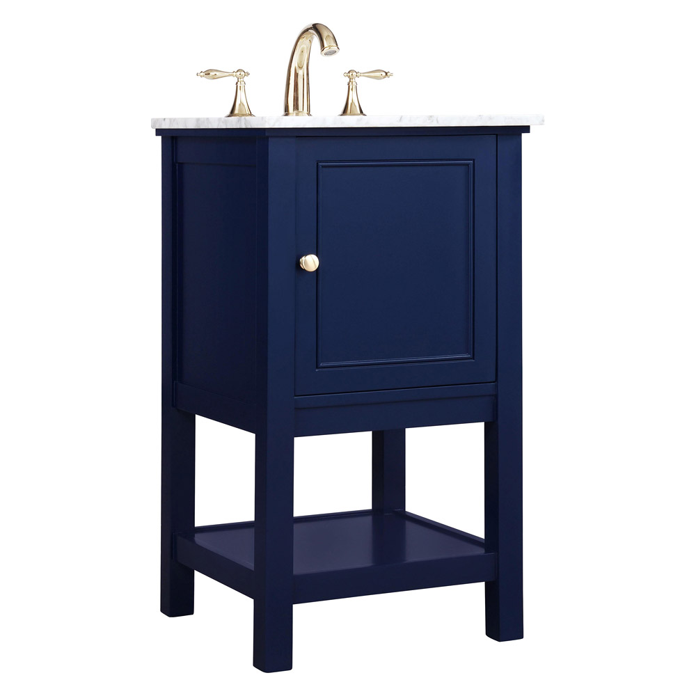 Elegant Bathroom Vanity - Blue (VF27019BL)