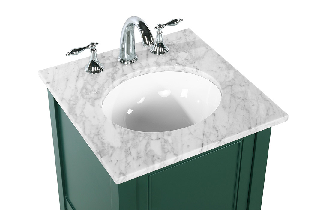 Elegant Bathroom Vanity - Green (VF27019GN)