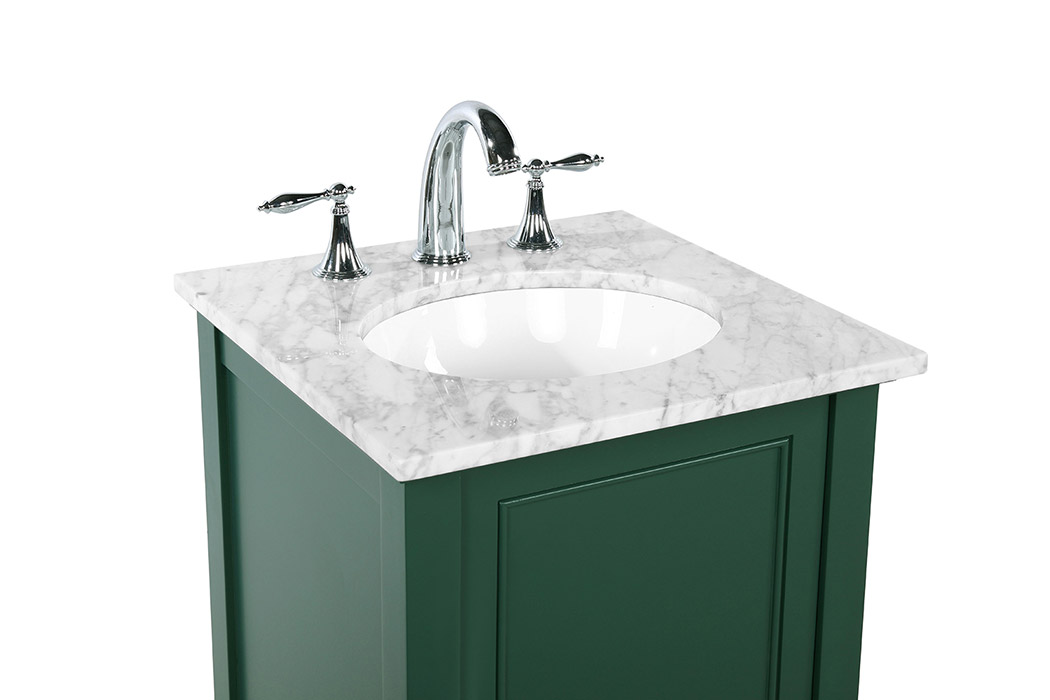 Elegant Bathroom Vanity - Green (VF27019GN)