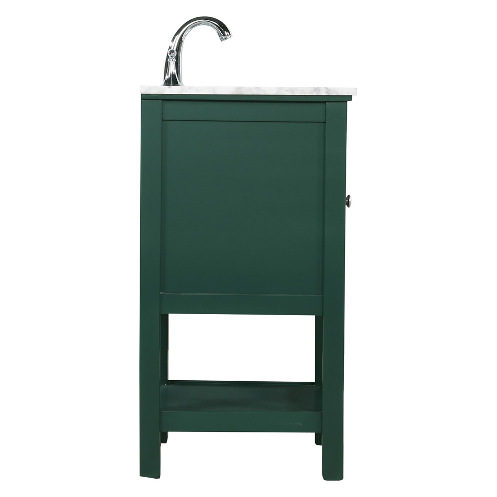 Elegant Bathroom Vanity - Green (VF27019GN)