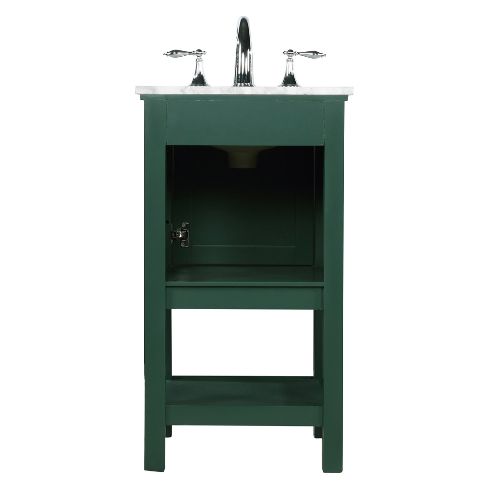 Elegant Bathroom Vanity - Green (VF27019GN)