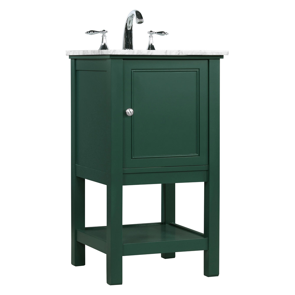 Elegant Bathroom Vanity - Green (VF27019GN)