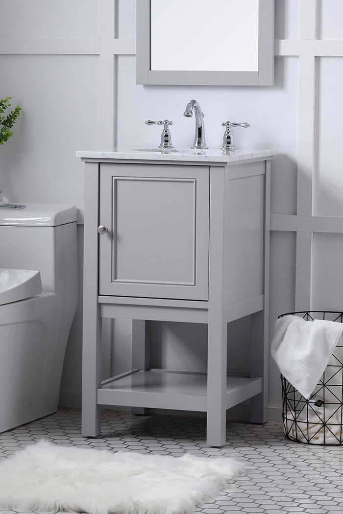 Elegant Bathroom Vanity - Gray (VF27019GR)