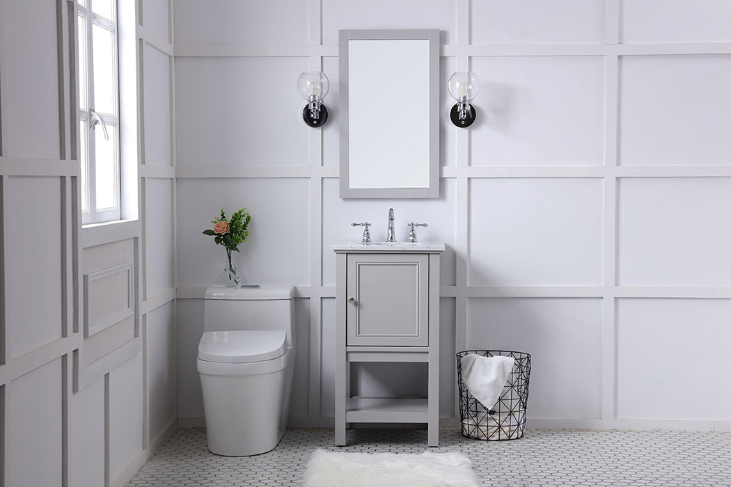 Elegant Bathroom Vanity - Gray (VF27019GR)