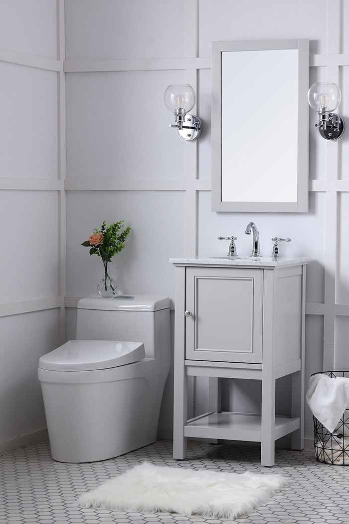 Elegant Bathroom Vanity - Gray (VF27019GR)