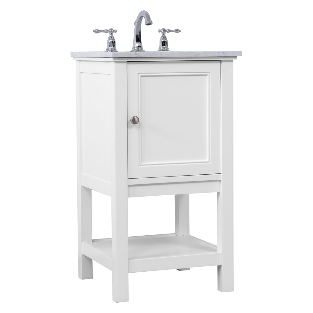 Elegant Bathroom Vanity - White (VF27019WH)