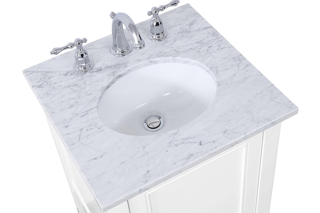 Elegant Bathroom Vanity - White (VF27019WH)