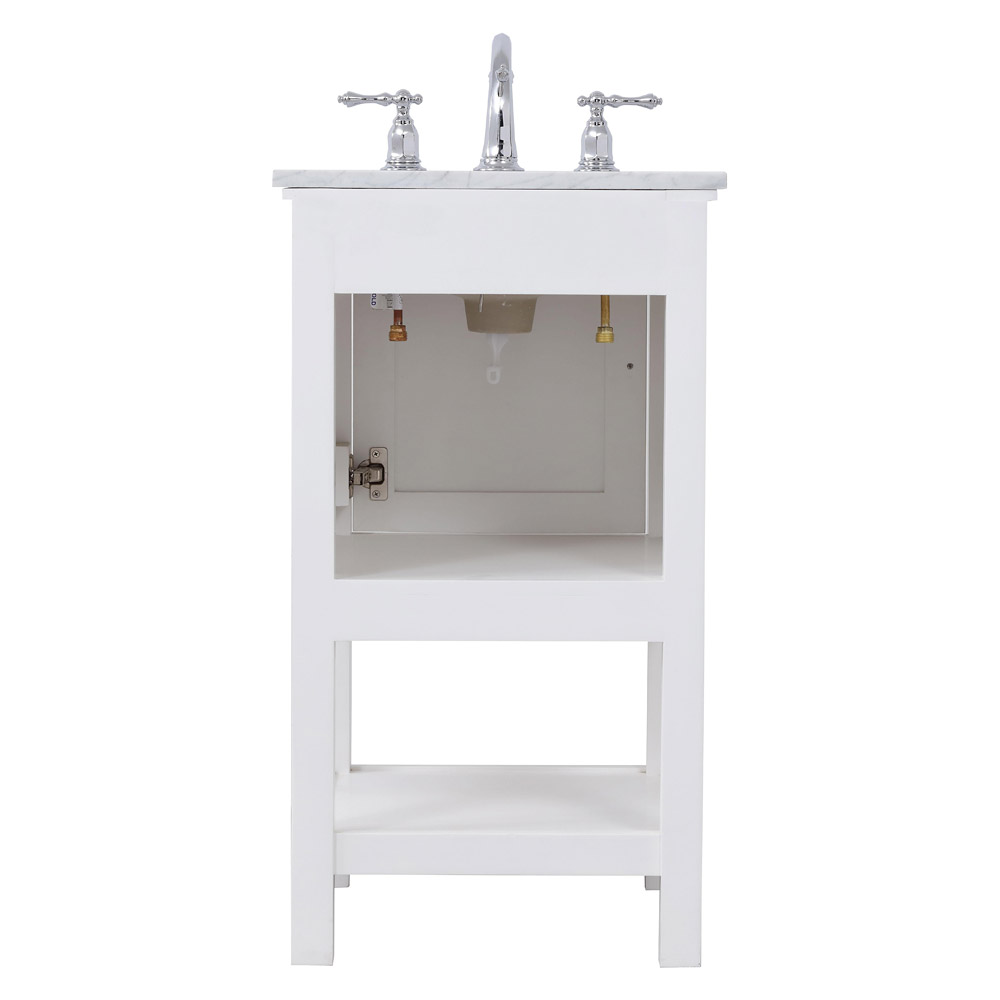 Elegant Bathroom Vanity - White (VF27019WH)