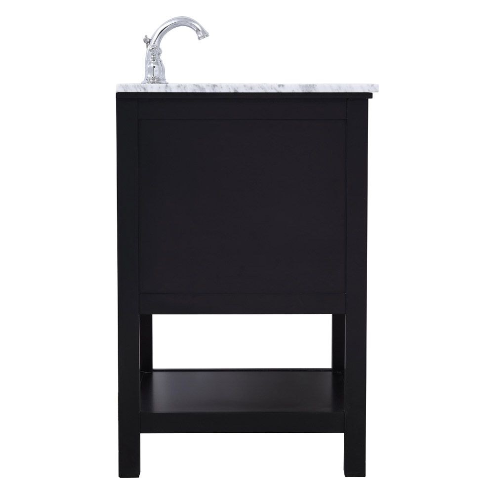 Elegant Bathroom Vanity - Black (VF27024BK)