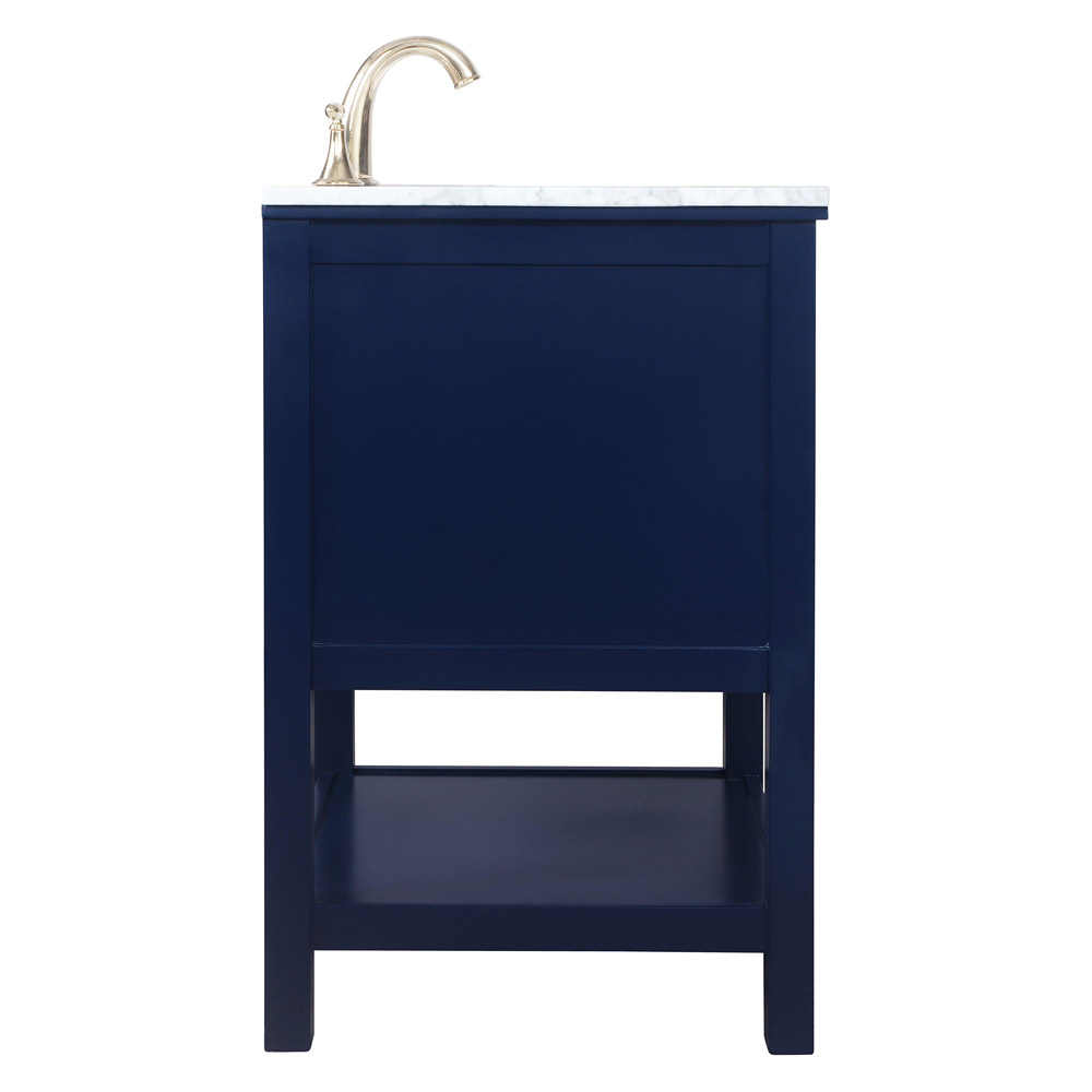 Elegant Bathroom Vanity - Blue (VF27024BL)