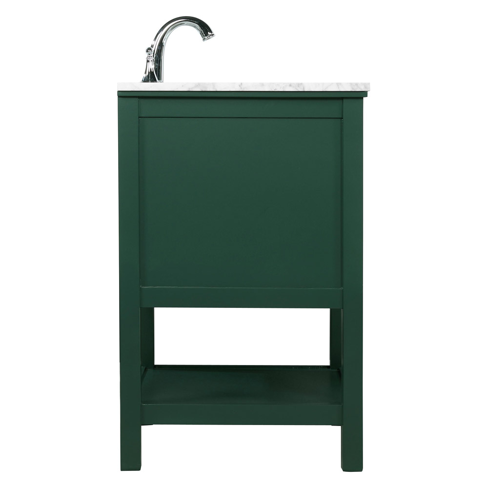 Elegant Bathroom Vanity - Green (VF27024GN)