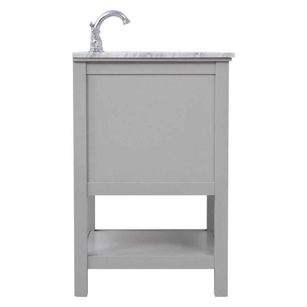 Elegant Bathroom Vanity - Gray (VF27024GR)