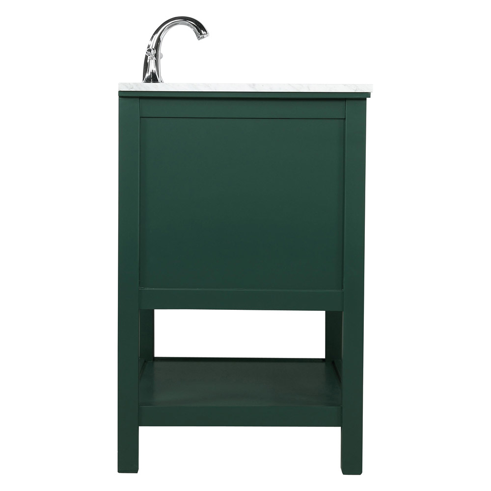 Elegant Bathroom Vanity - Green, L 30" (VF27030GN)