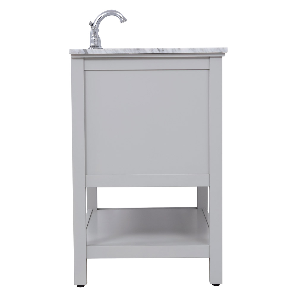 Elegant Bathroom Vanity - Gray, L 36" (VF27036GR)