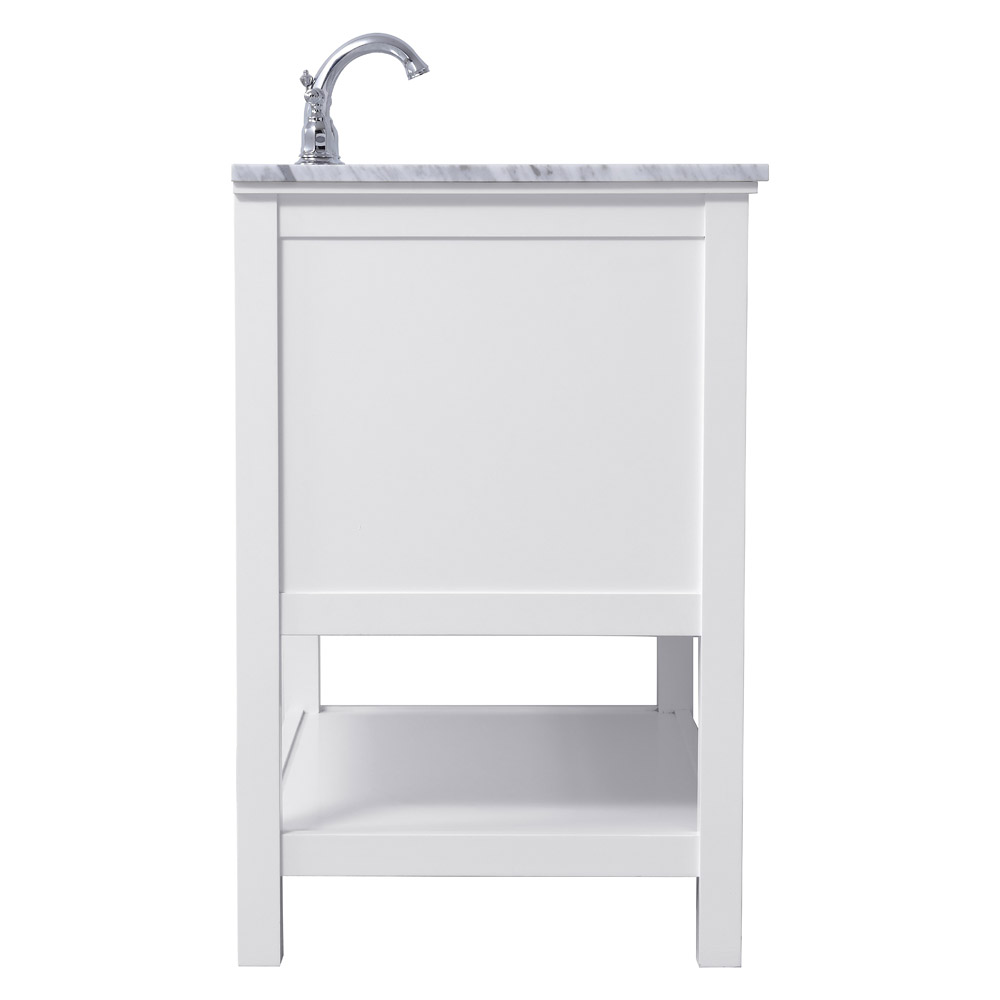 Elegant Bathroom Vanity - White, L 36" (VF27036WH)