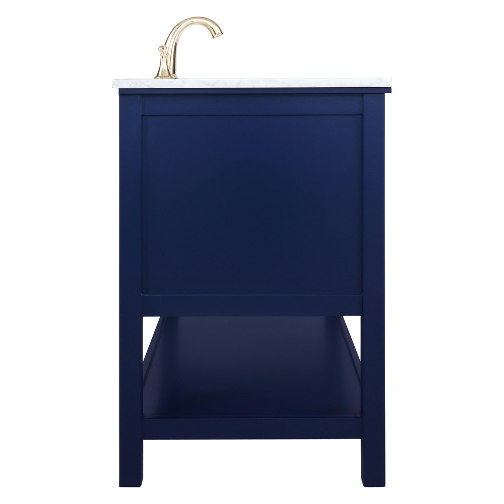 Elegant Bathroom Vanity - Blue (VF27042BL)