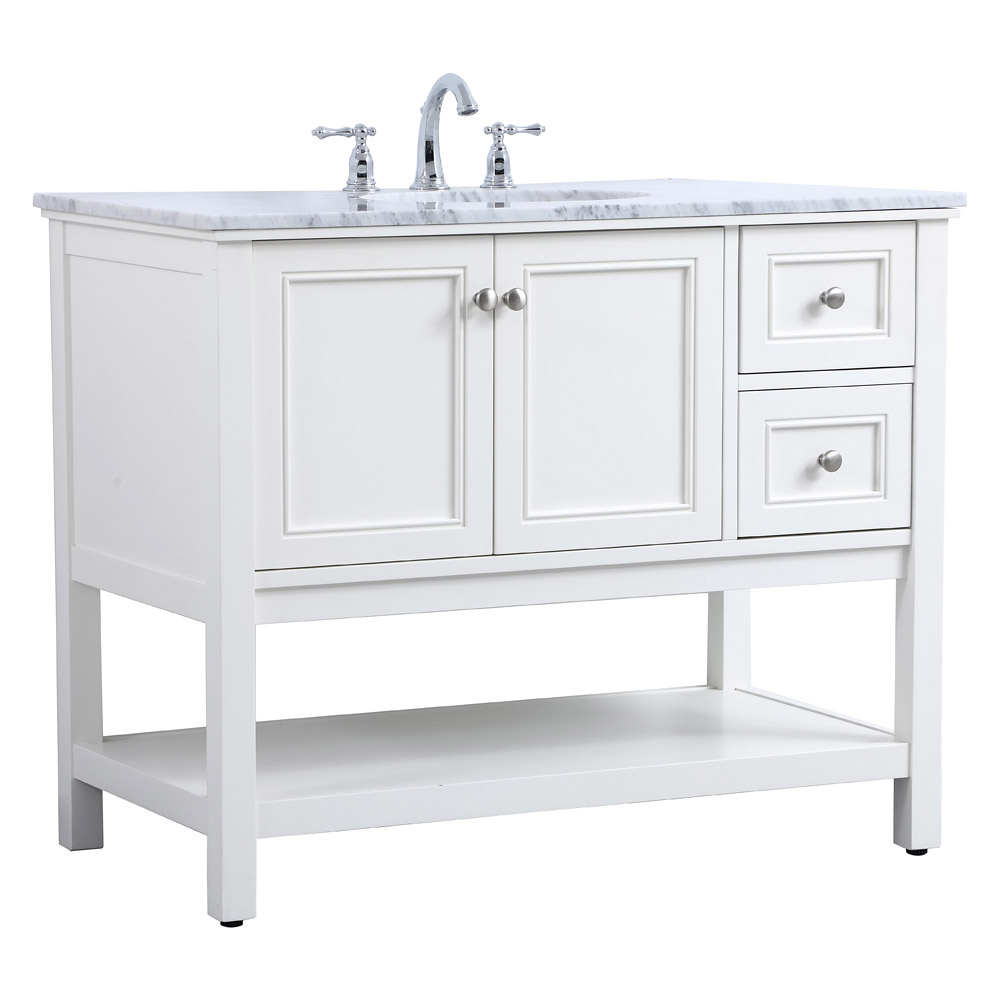 Elegant Bathroom Vanity - White (VF27042WH)