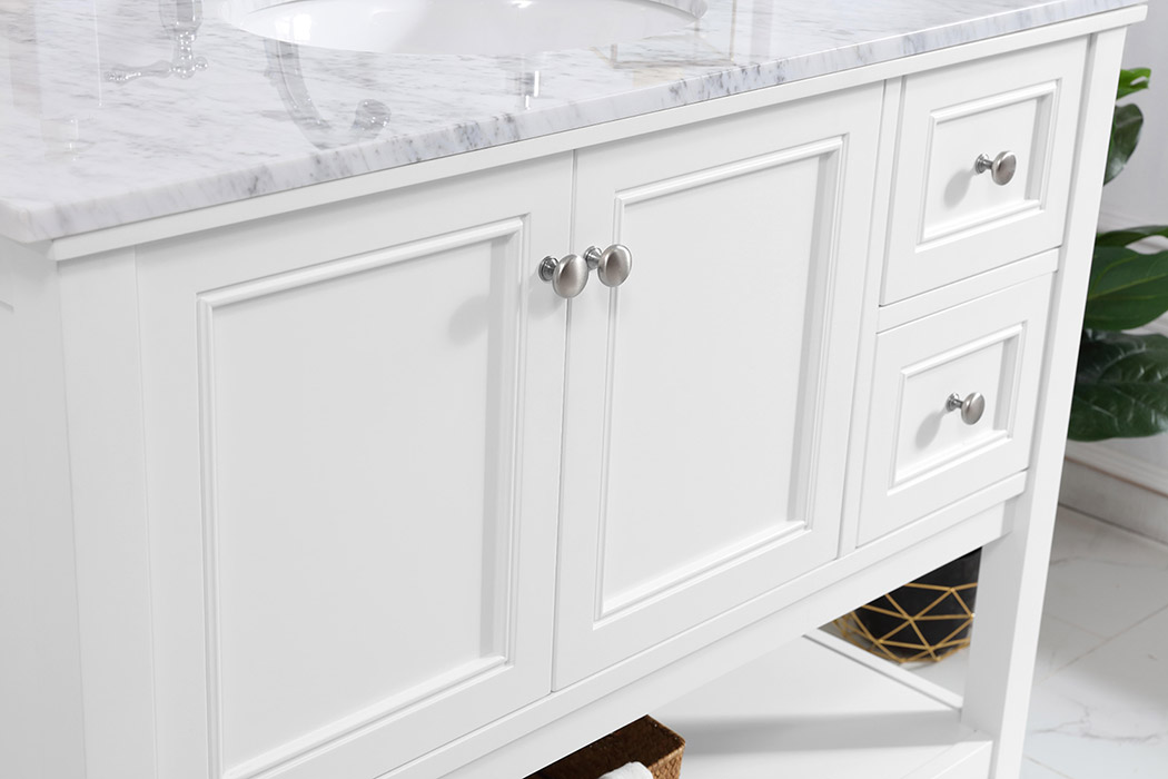 Elegant Bathroom Vanity - White (VF27042WH)