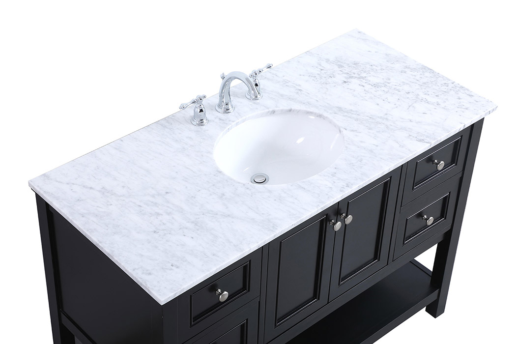 Elegant Bathroom Vanity - Black (VF27048BK)