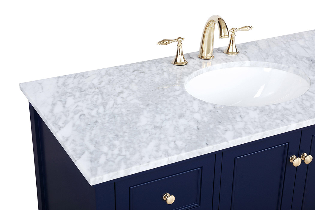 Elegant Bathroom Vanity - Blue (VF27048BL)