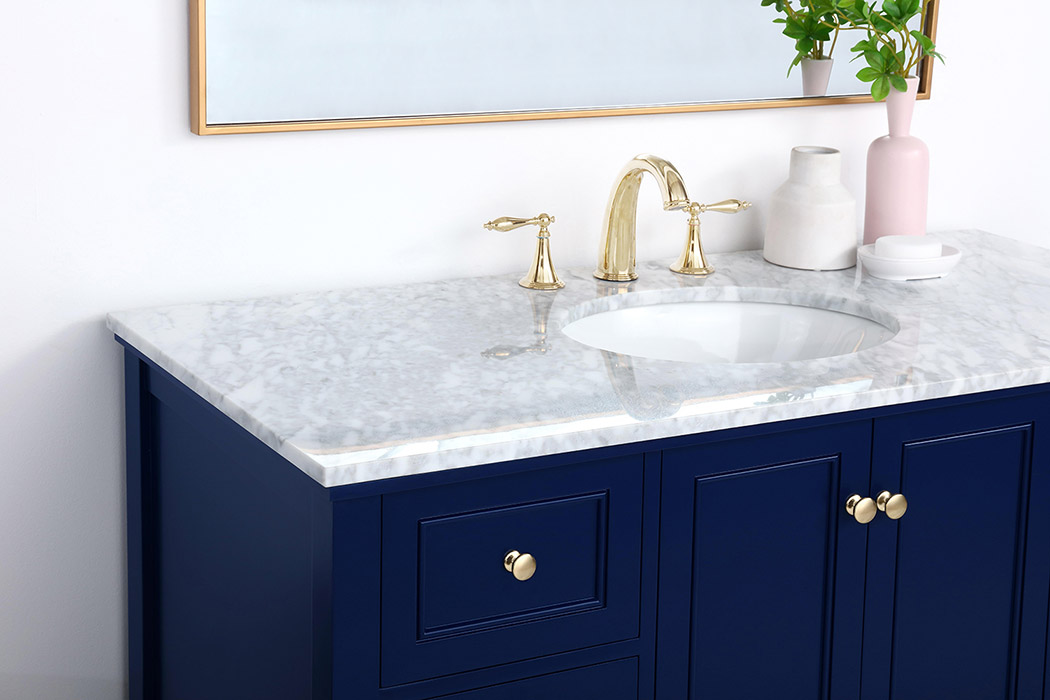 Elegant Bathroom Vanity - Blue (VF27048BL)