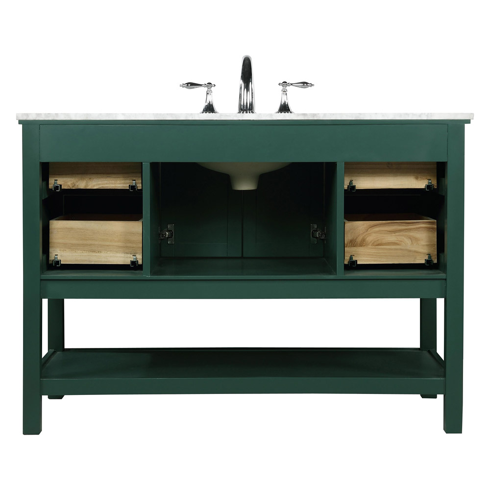 Elegant Bathroom Vanity - Green (VF27048GN)