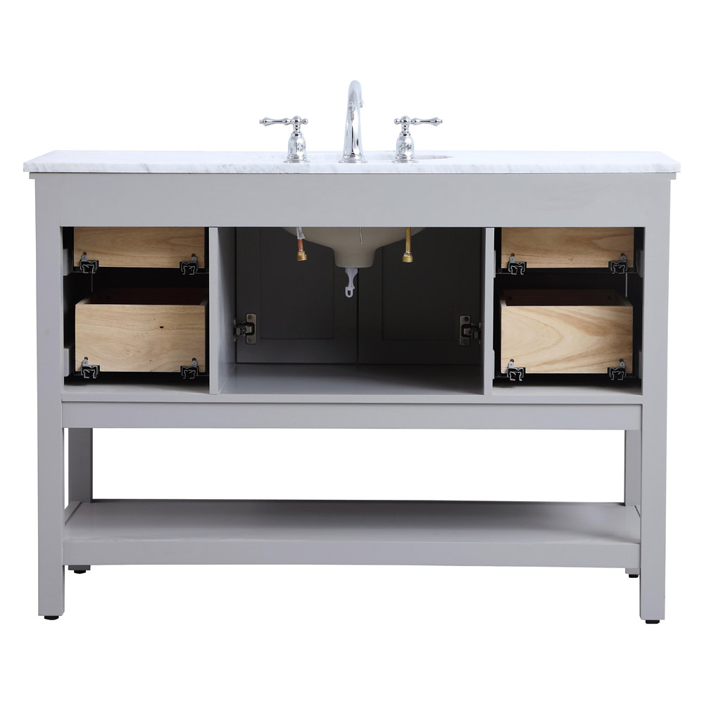 Elegant Bathroom Vanity - Gray (VF27048GR)