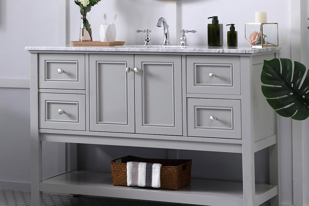 Elegant Bathroom Vanity - Gray (VF27048GR)