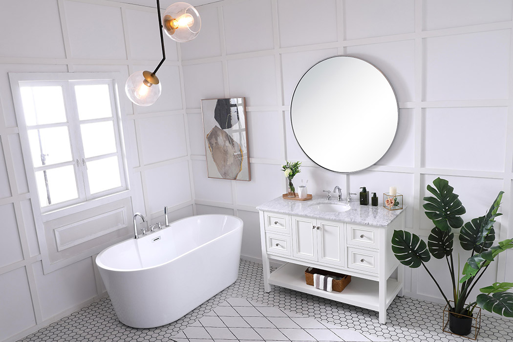 Elegant Bathroom Vanity - White (VF27048WH)