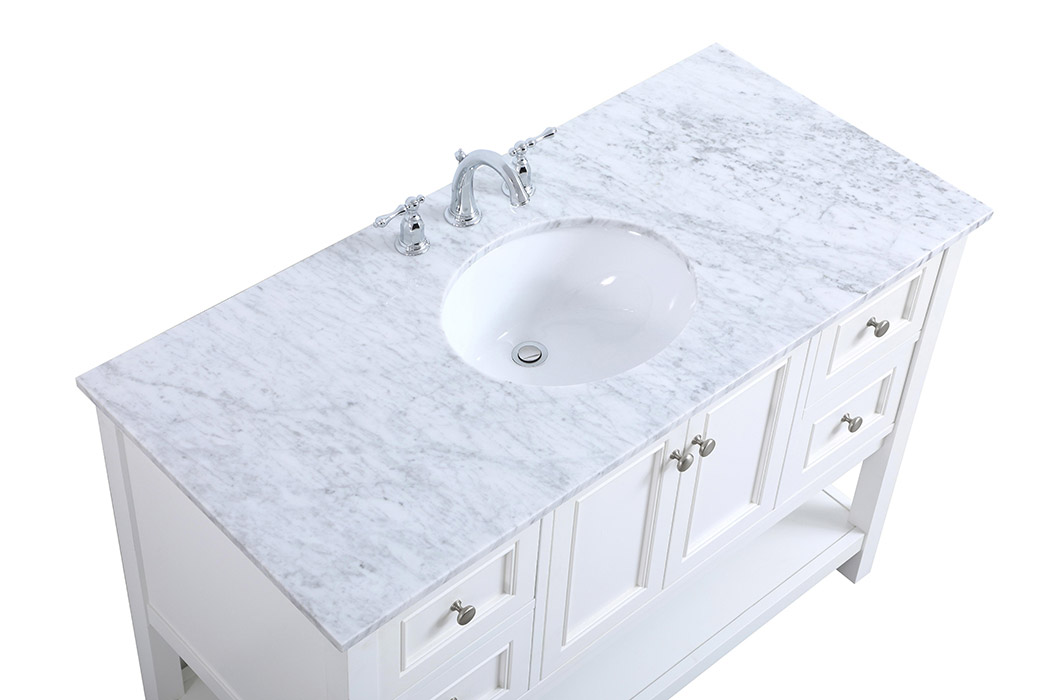 Elegant Bathroom Vanity - White (VF27048WH)