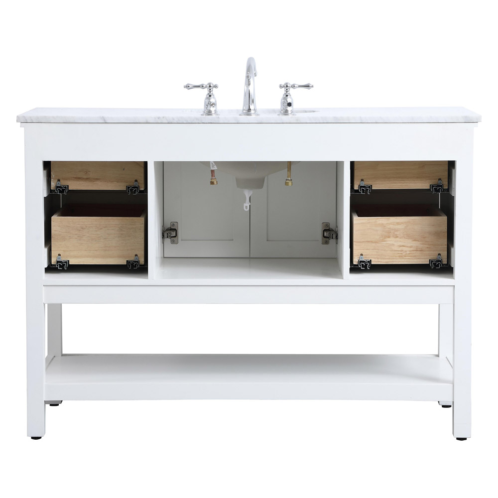 Elegant Bathroom Vanity - White (VF27048WH)