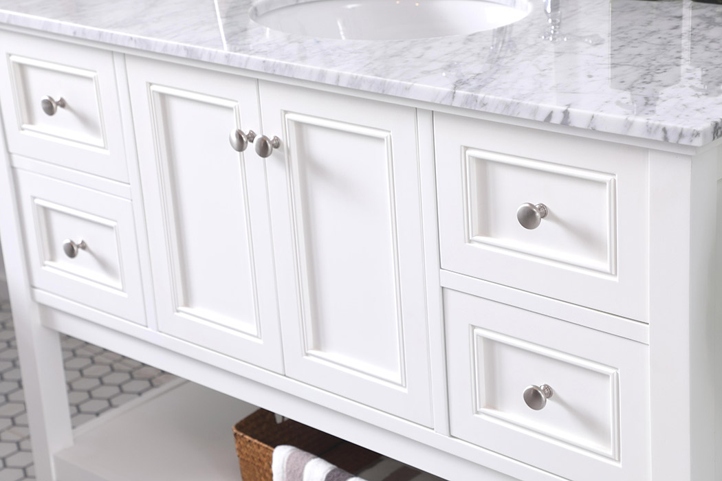 Elegant Bathroom Vanity - White (VF27048WH)