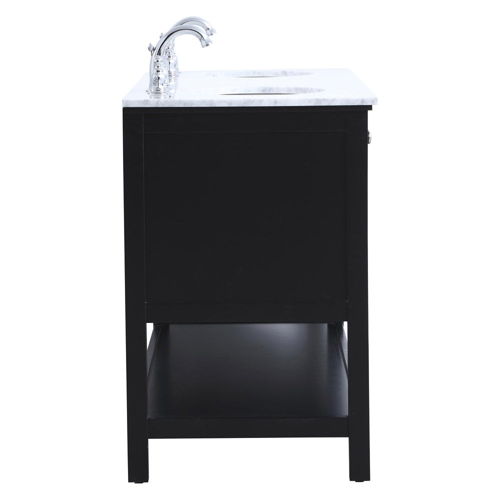 Elegant Bathroom Vanity - Black, L 60" (VF27060BK)