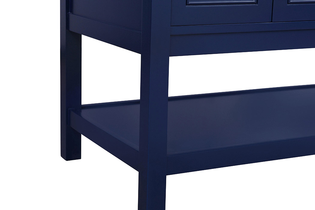 Elegant Bathroom Vanity - Blue, L 60" (VF27060DBL)