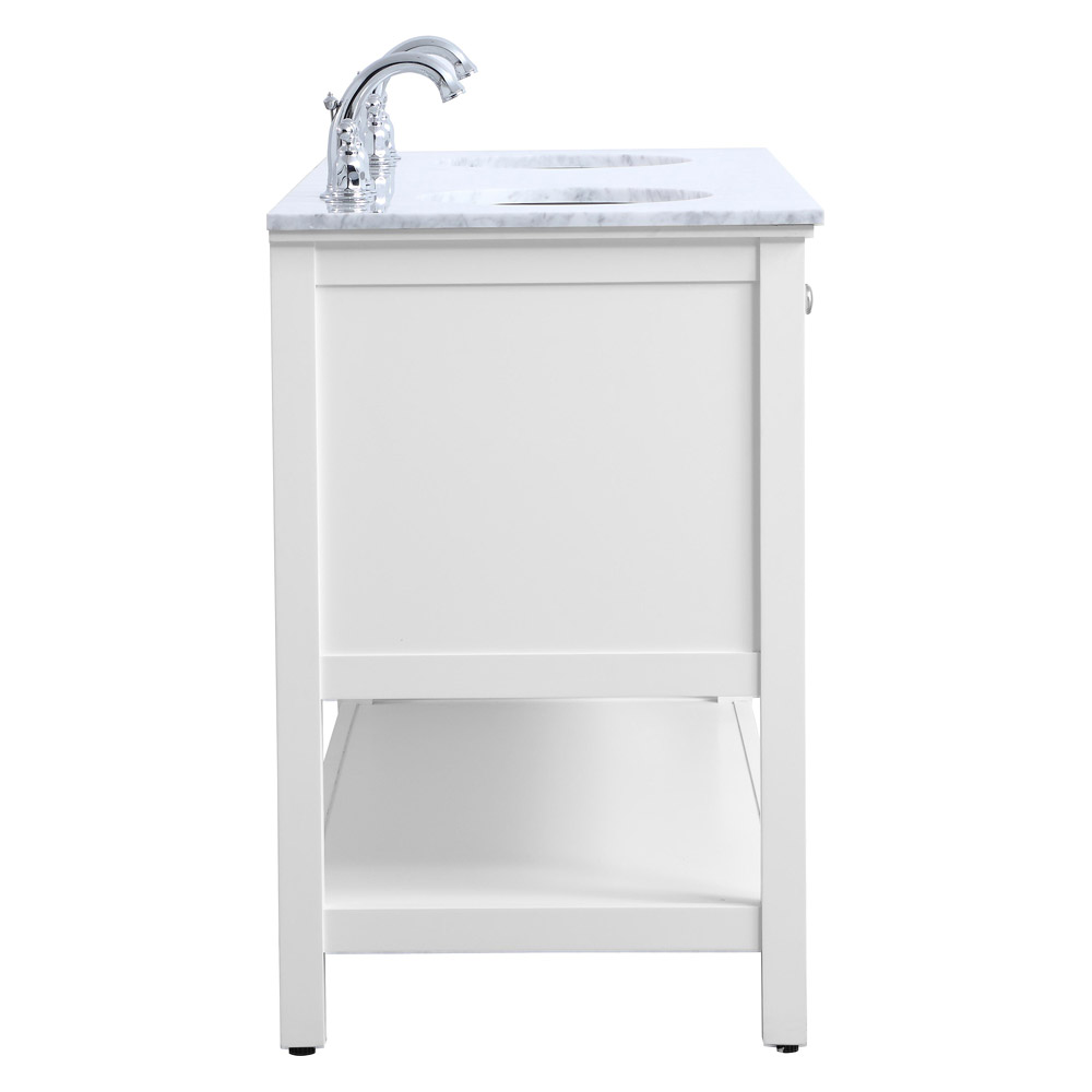 Elegant Bathroom Vanity - White, L 60" (VF27060WH)