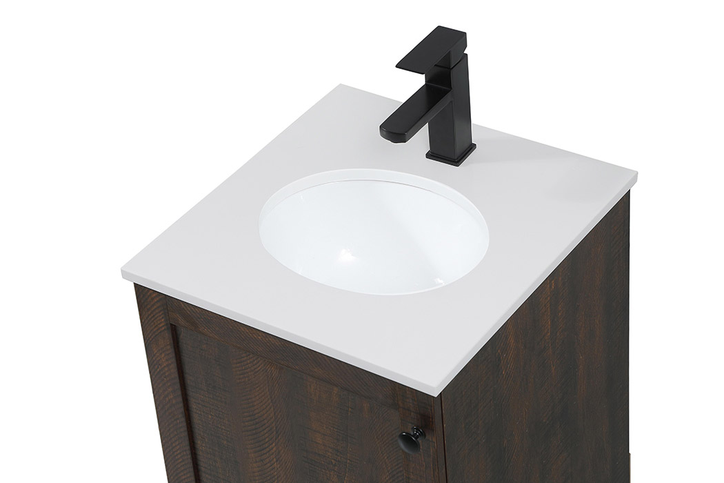 Elegant Bathroom Vanity - Espresso (VF2818EX)