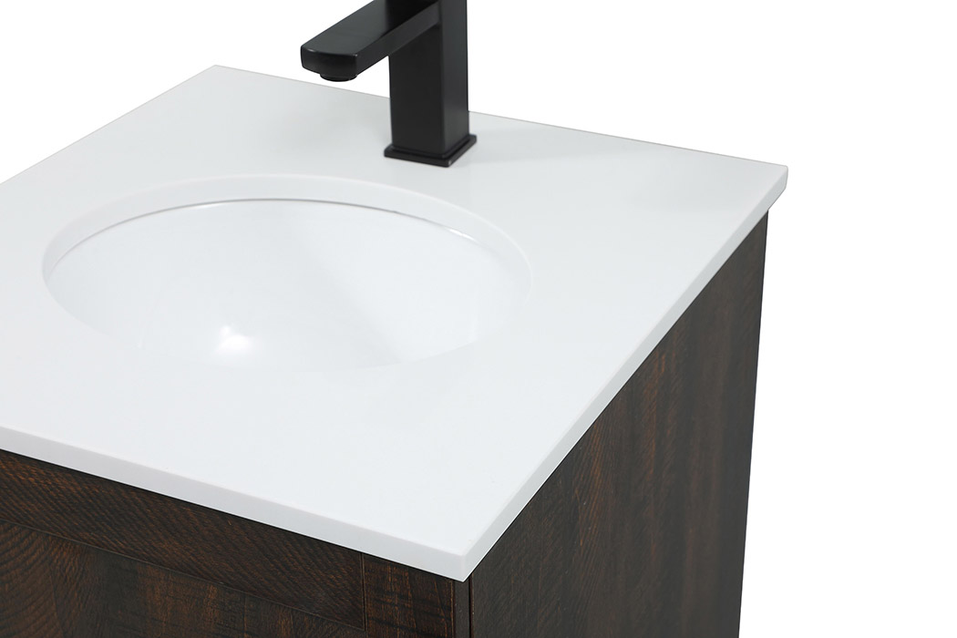 Elegant Bathroom Vanity - Espresso (VF2818EX)