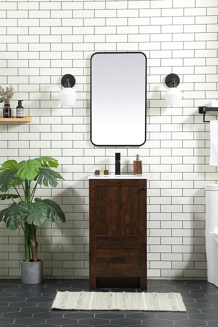 Elegant Bathroom Vanity - Espresso (VF2818EX)