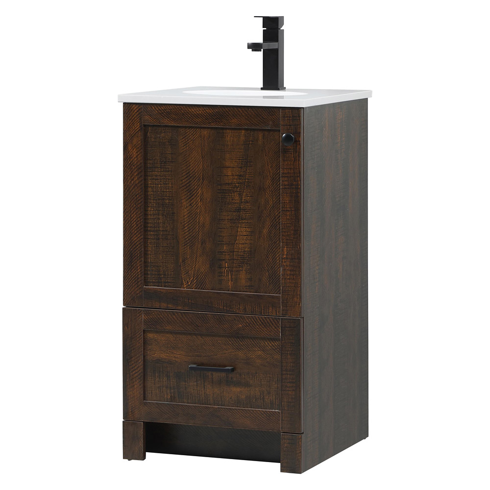 Elegant Bathroom Vanity - Espresso (VF2818EX)