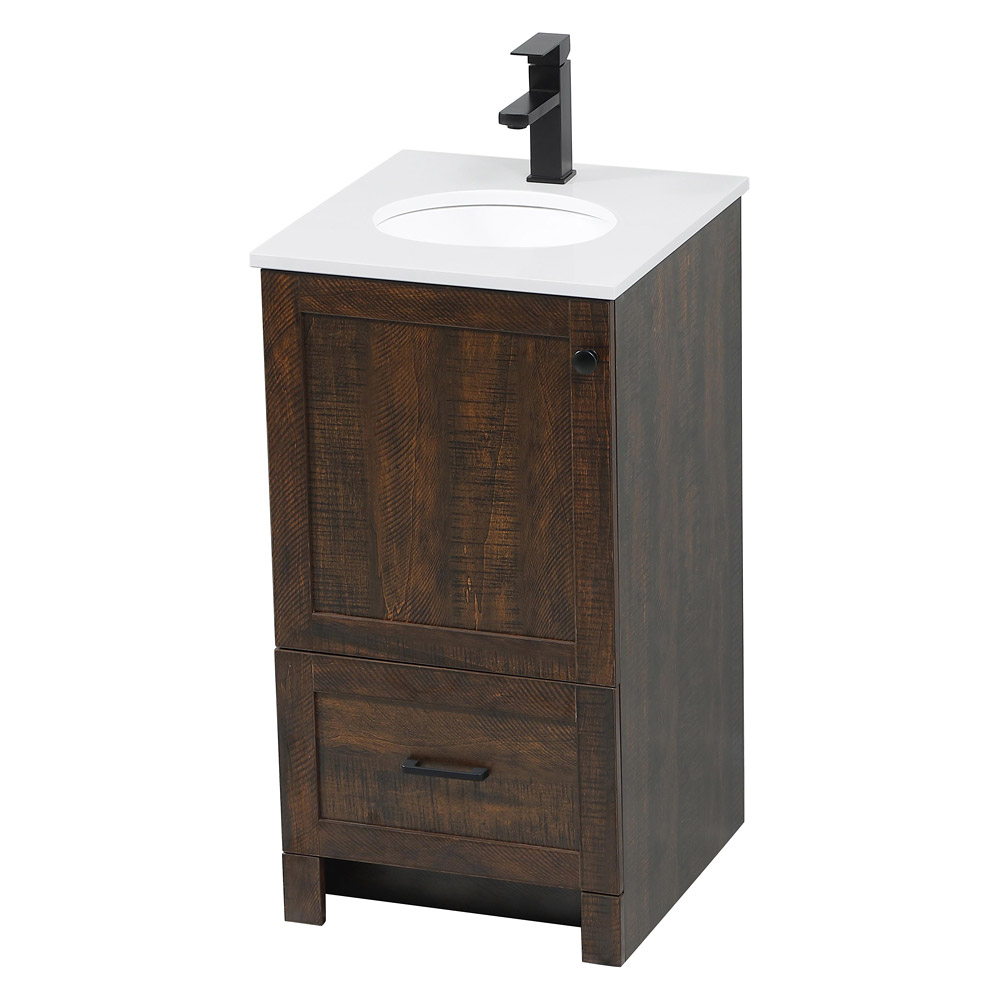 Elegant Bathroom Vanity - Espresso (VF2818EX)