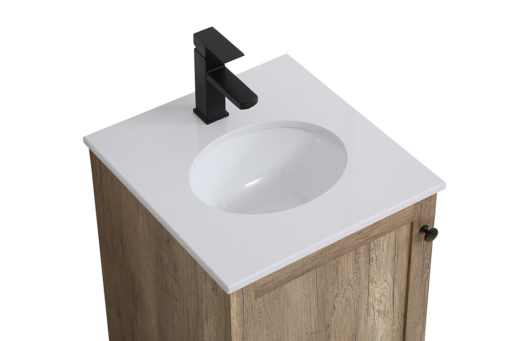 Elegant Bathroom Vanity - Natural Oak (VF2818NT)