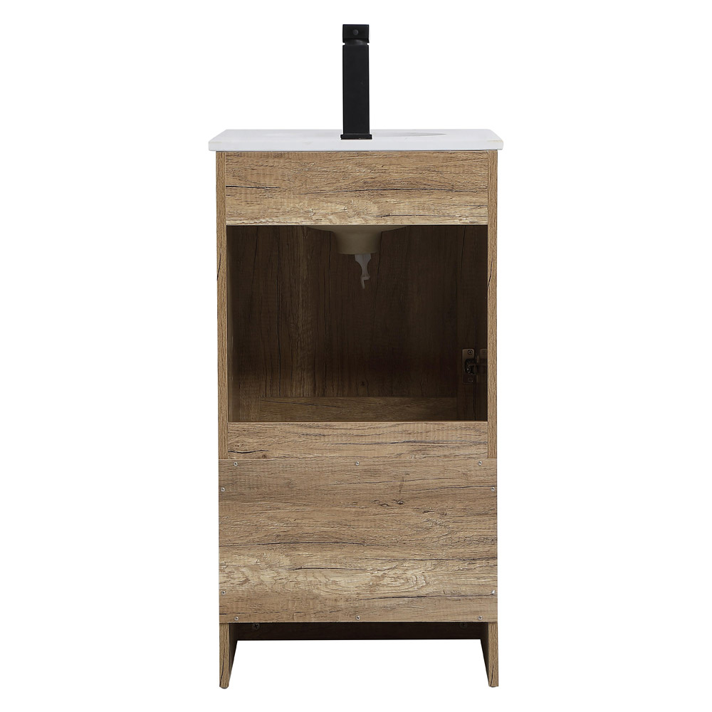 Elegant Bathroom Vanity - Natural Oak (VF2818NT)