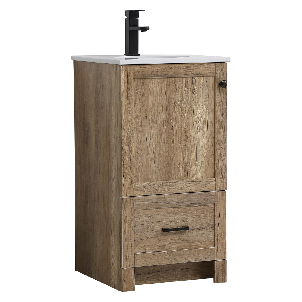 Elegant Bathroom Vanity - Natural Oak (VF2818NT)