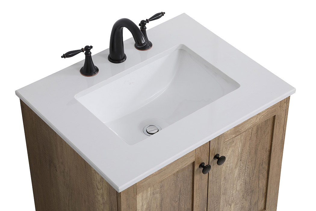 Elegant Bathroom Vanity - Natural Oak (VF2824NT)