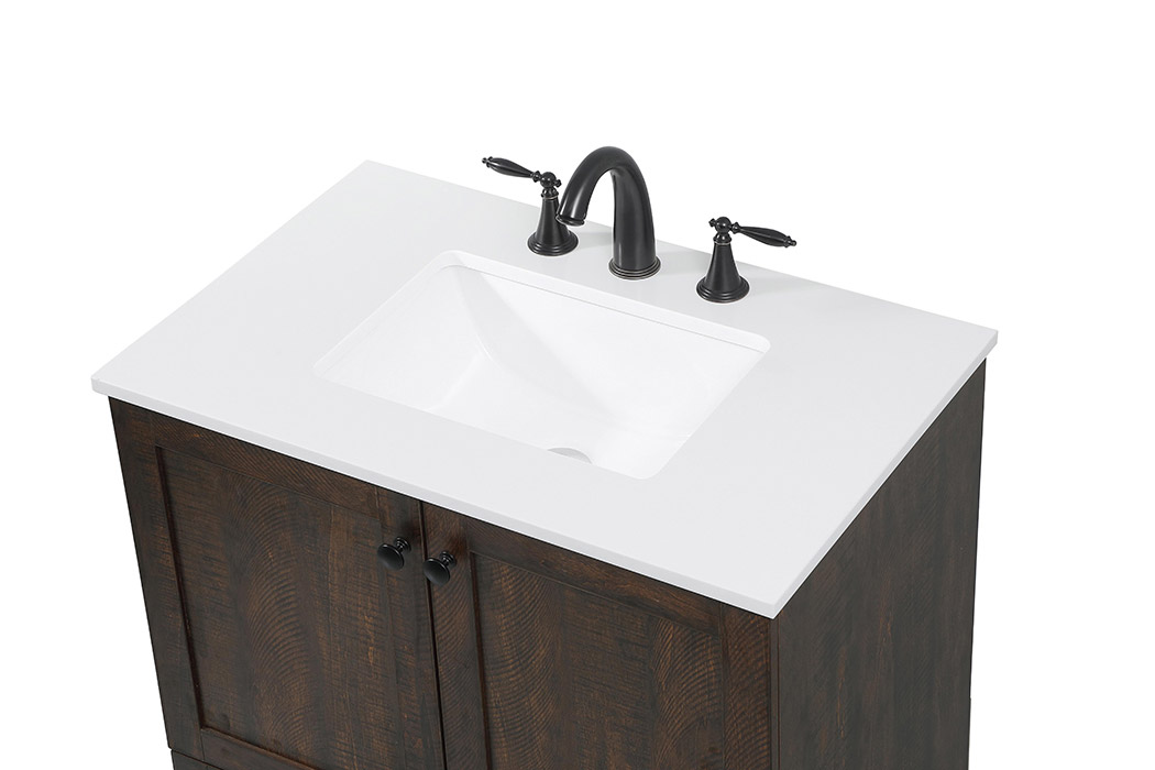 Elegant Bathroom Vanity - Espresso (VF2830EX)