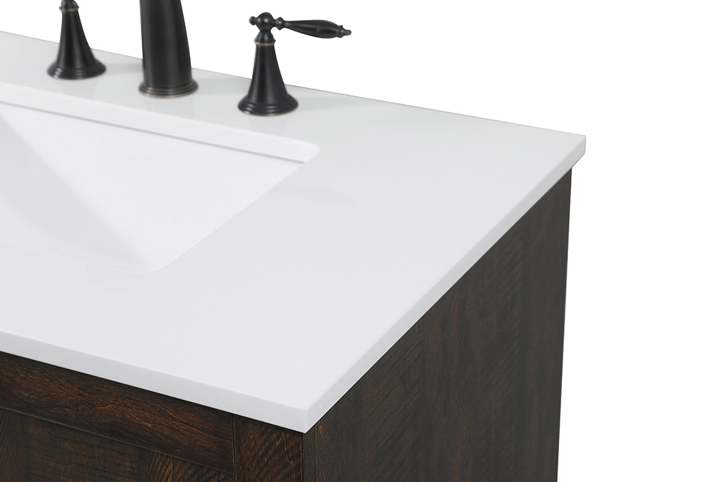 Elegant Bathroom Vanity - Espresso (VF2830EX)